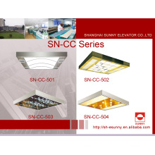 Elevator Car Ceiling with Acrylic Top Panel (SN-CC-501)